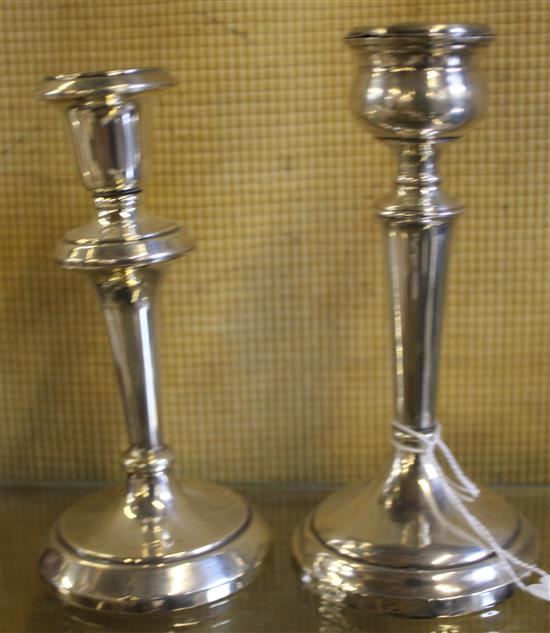 Pr silver candlesticks